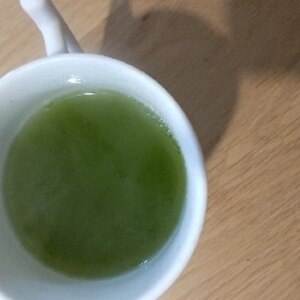 生姜でポカポカ緑茶